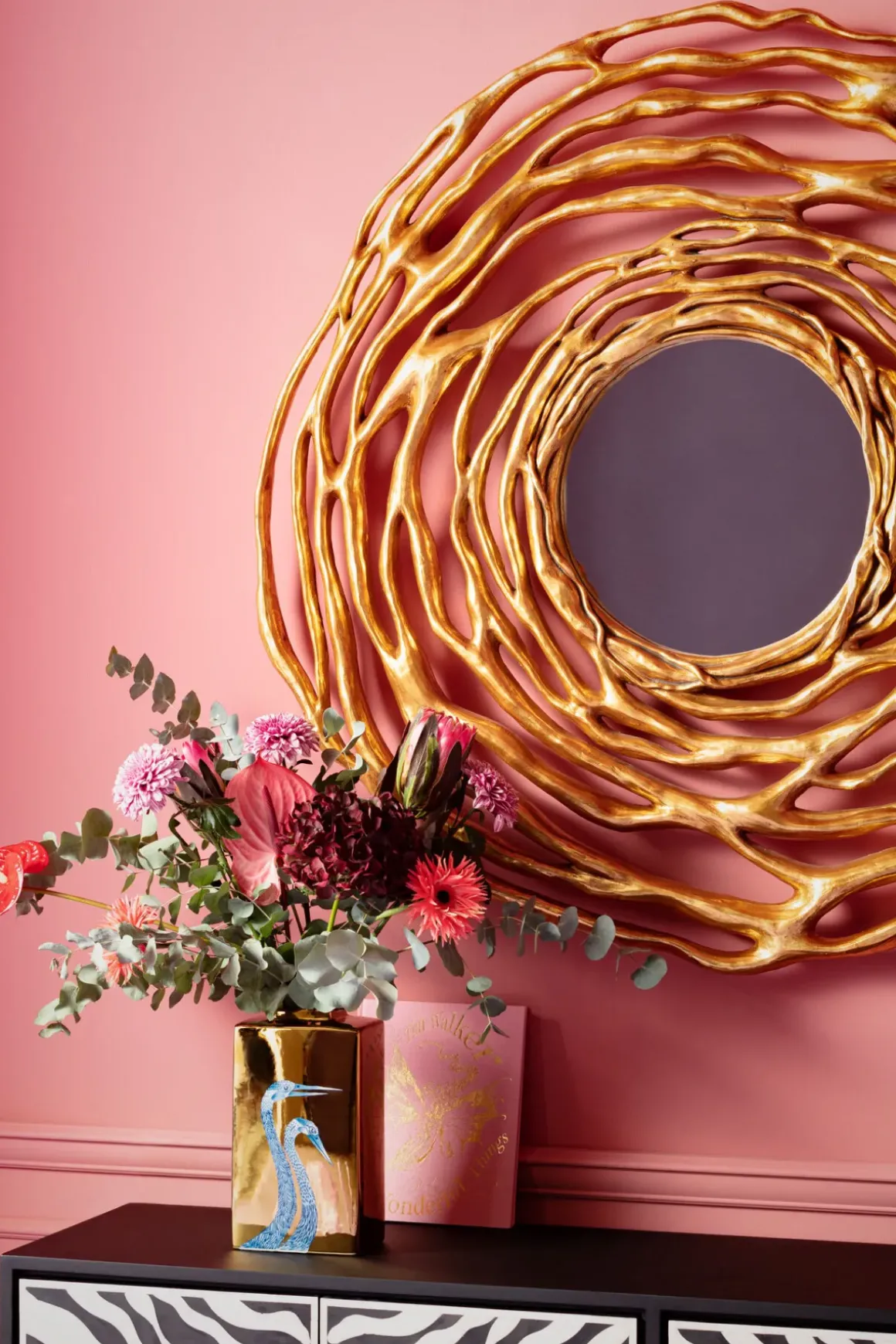Sideboard Zebra - 4 Dörrar, 160x80cm - KARE Design