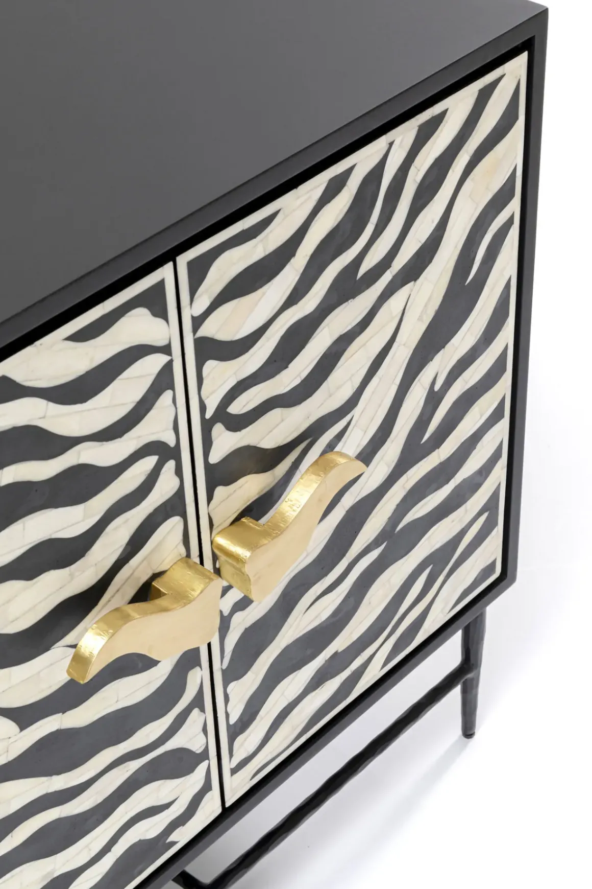 Sideboard Zebra - 4 Dörrar, 160x80cm - KARE Design