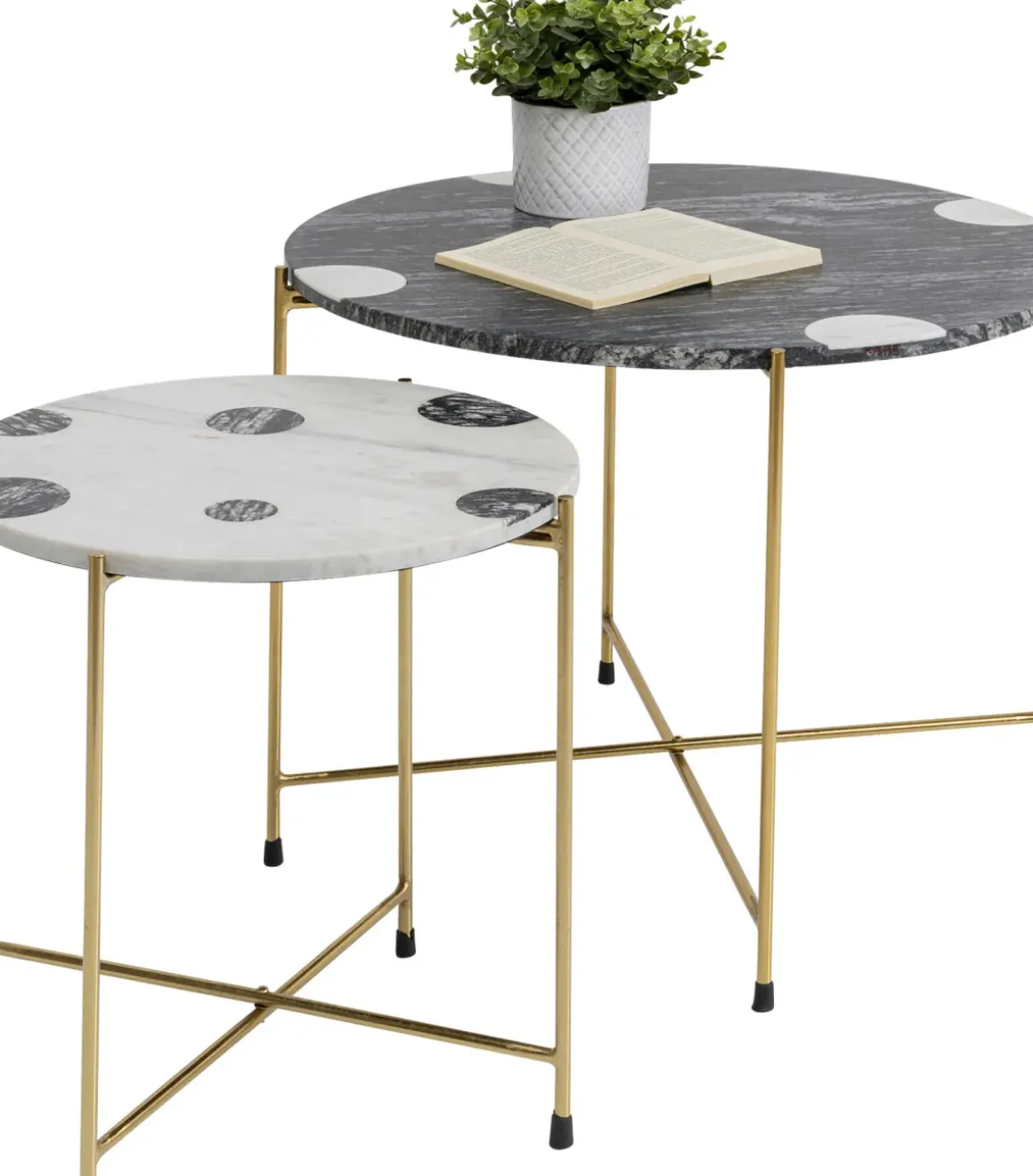 Sidobord Amba - Set med 2 Bord - KARE Design
