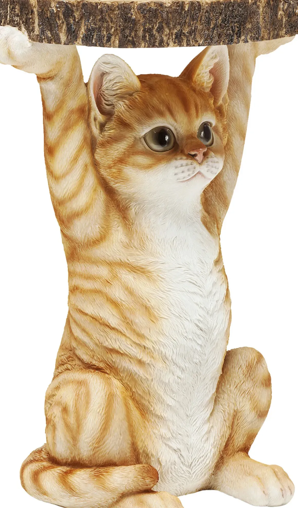 Sidobord Animal Miss Cat - Litet Bord med Katt, Ø33cm - KARE Design