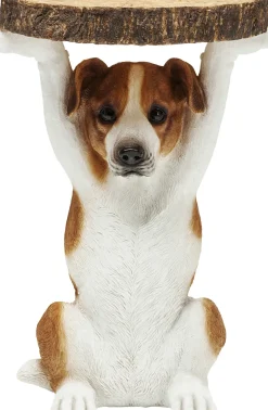 Sidobord Animal Mr Jack - Bord med Hund, Ø33cm - KARE Design