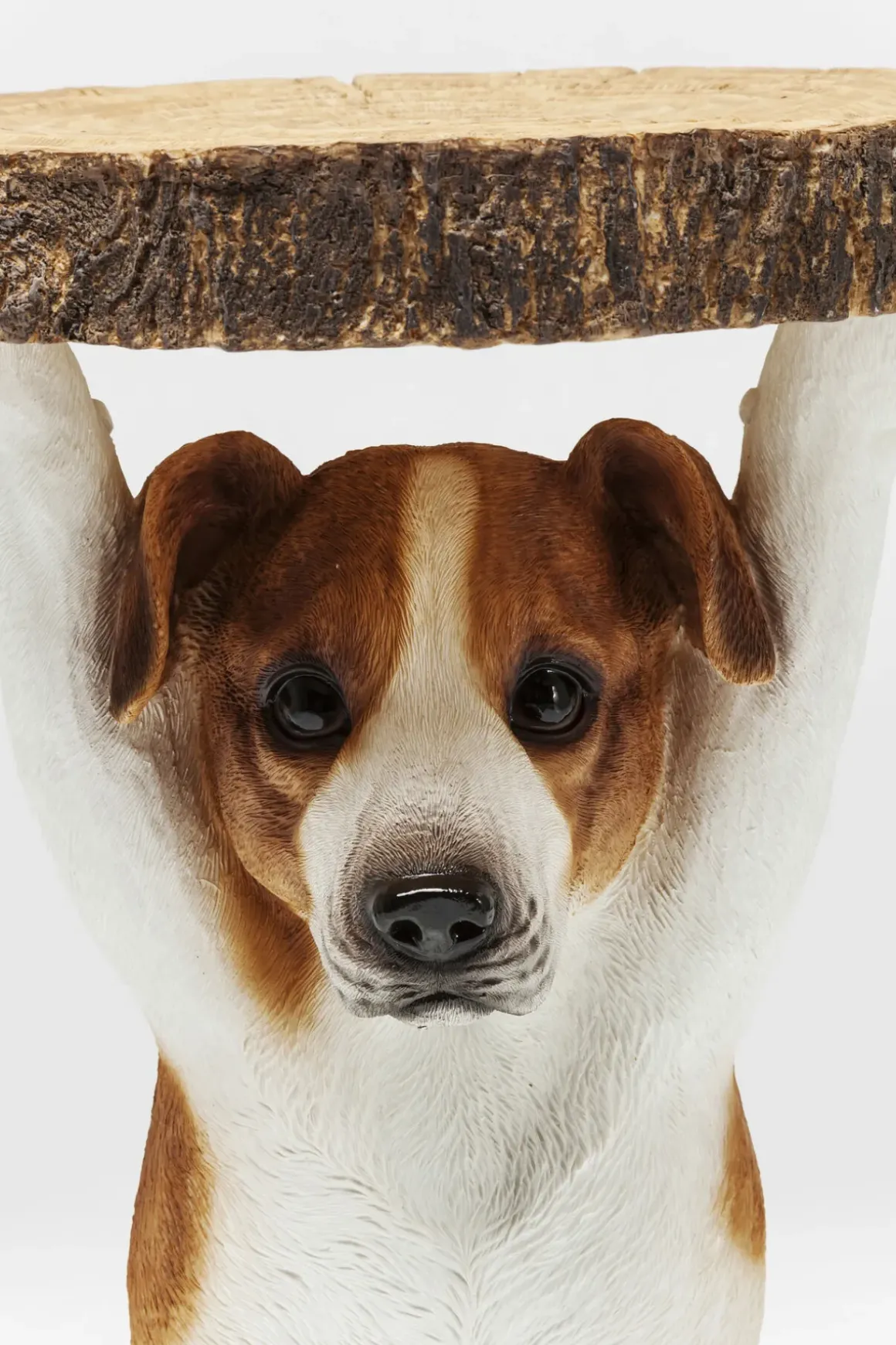 Sidobord Animal Mr Jack - Bord med Hund, Ø33cm - KARE Design