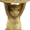 Sidobord Animal Pig - Gris Ø34cm - KARE Design