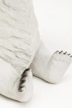 Sidobord Animal Polar Bear - Bord med Isbjörn, Ø37cm - KARE Design