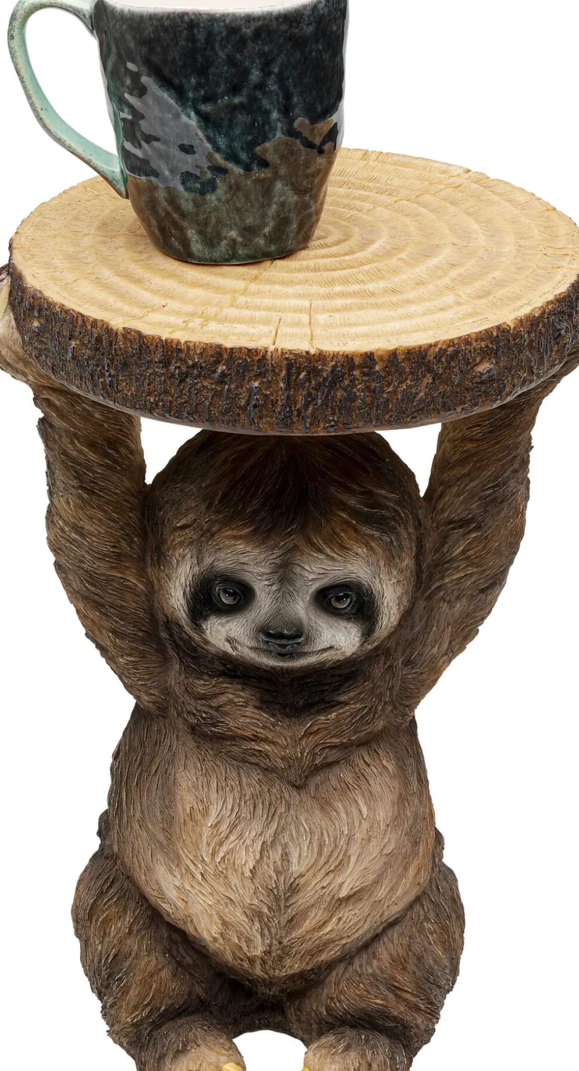 Sidobord Animal Sloth - Sengångare Ø34cm - KARE Design