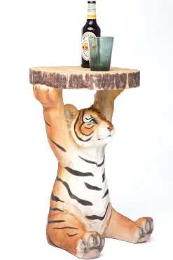 Sidobord Animal Tiger Ø35cm - KARE Design