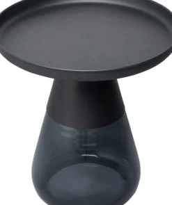 Sidobord Bottiglia Smoke - Mörkgrå, Ø50cm - KARE Design