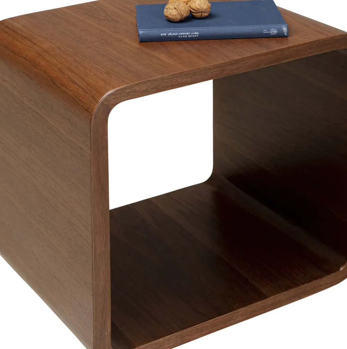 Sidobord Cube - Valnöt - KARE Design