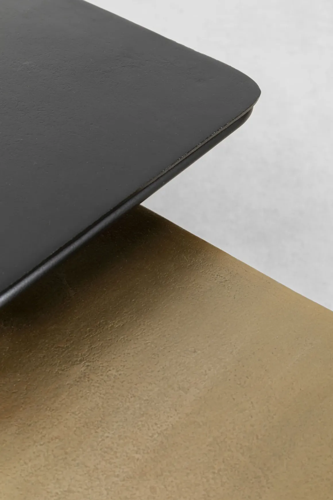 Sidobord Diego - Svart/Brons, 2-set - KARE Design