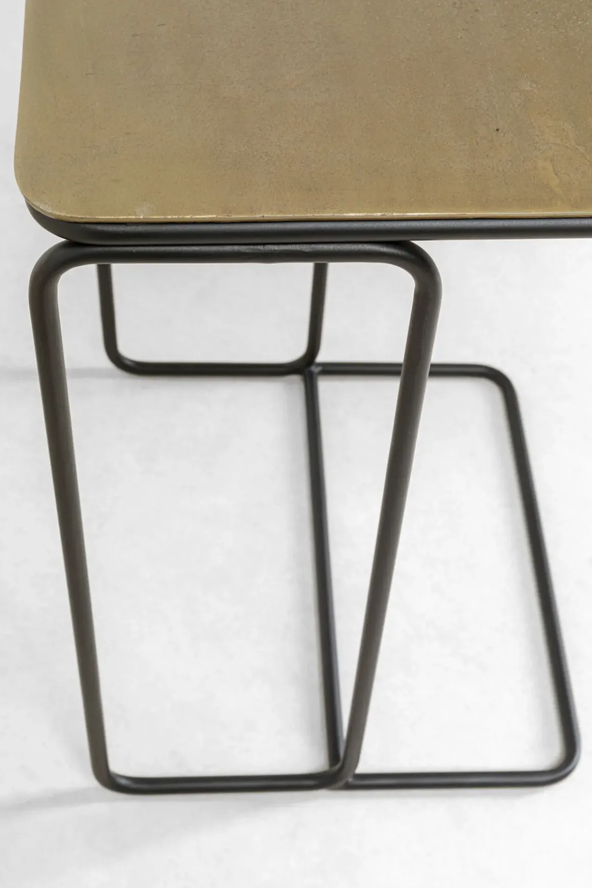 Sidobord Diego - Svart/Brons, 2-set - KARE Design