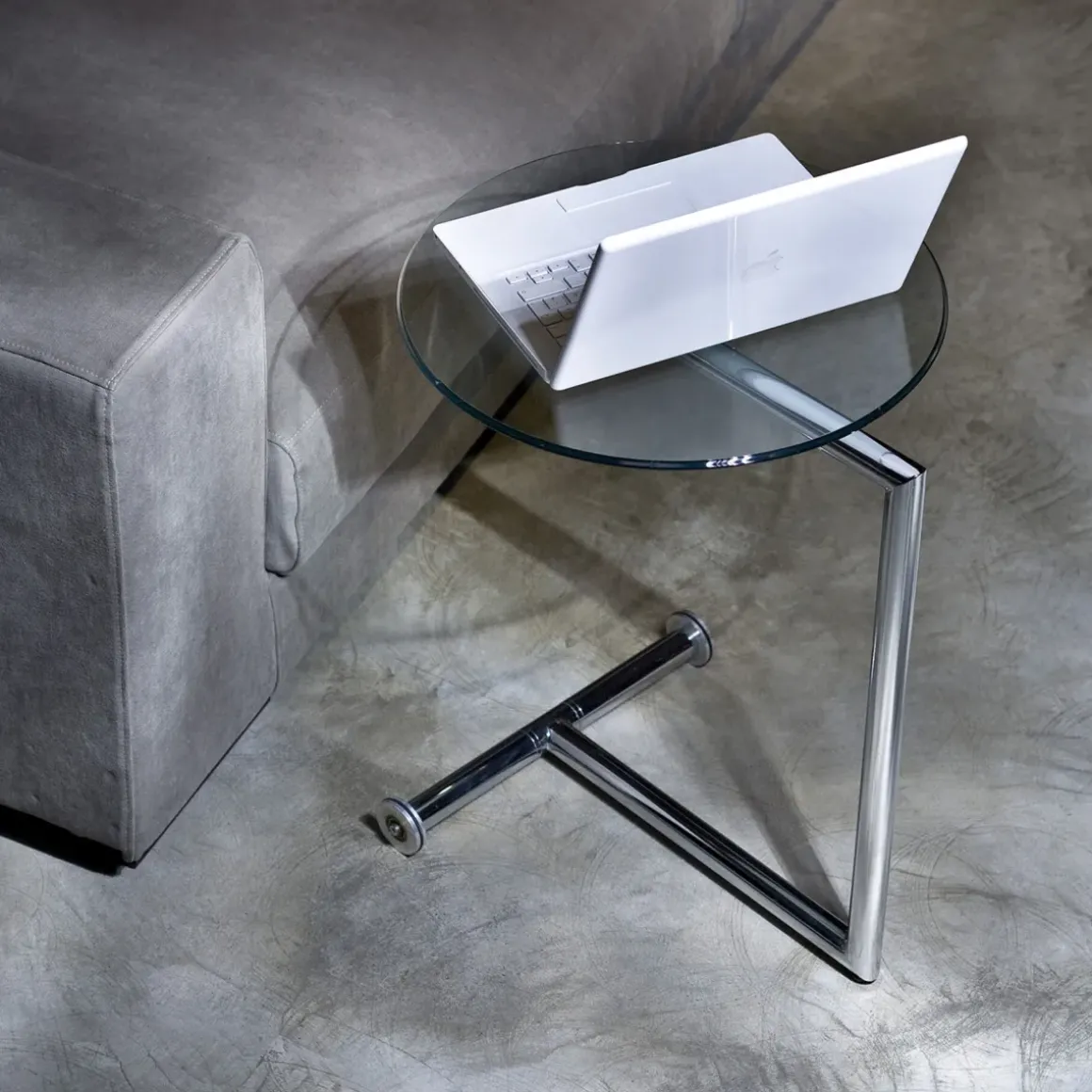 Sidobord Easy Living Clear Ø46cm - KARE Design