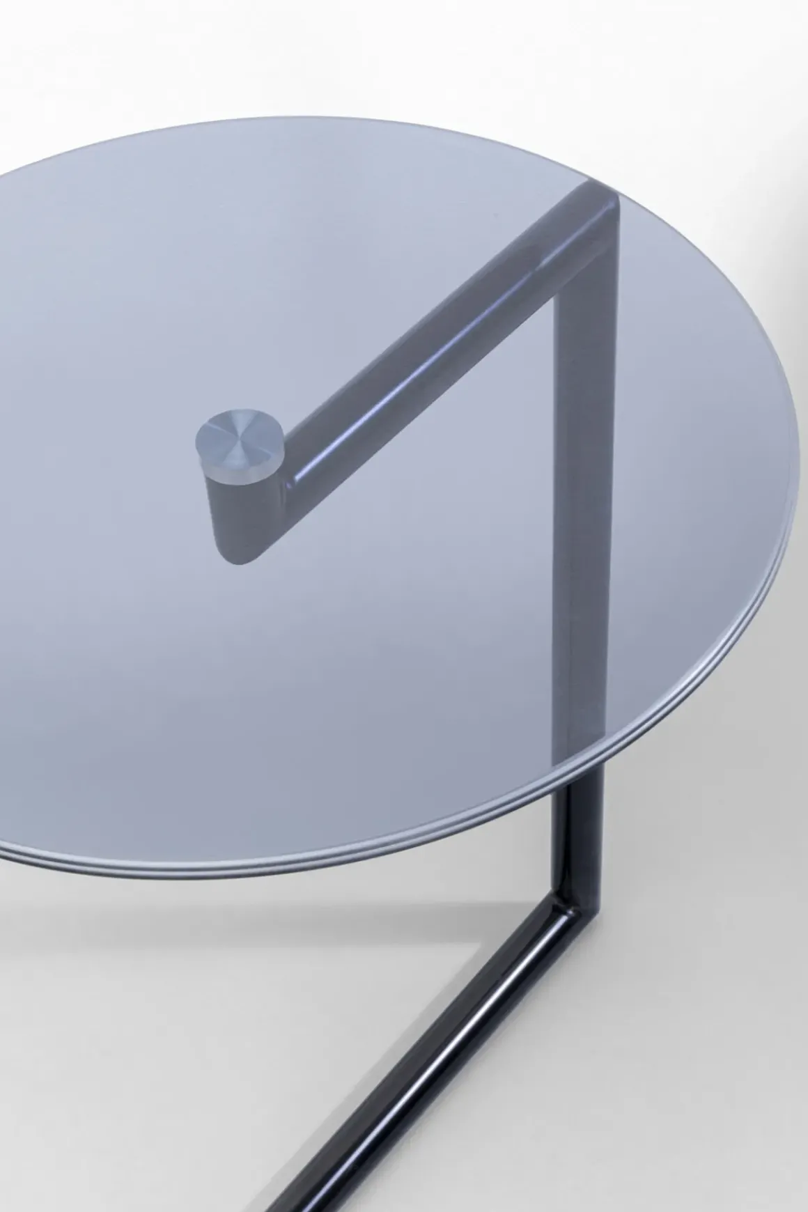 Sidobord Easy Living - Svart Ø46cm - KARE Design