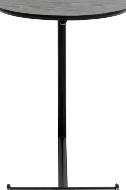 Sidobord Easy Living - Svart Trä Ø46cm - KARE Design