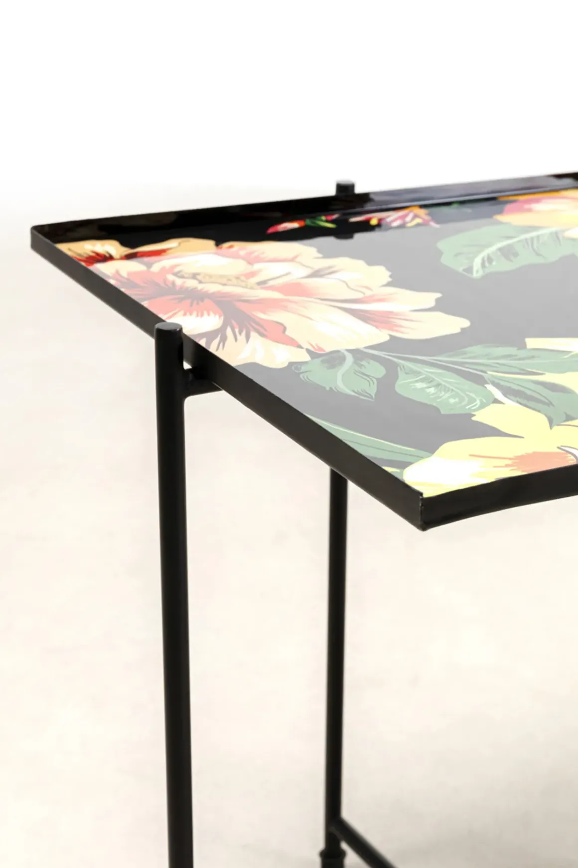 Sidobord Flowers Kvadrat - Set med 2 Bord - KARE Design
