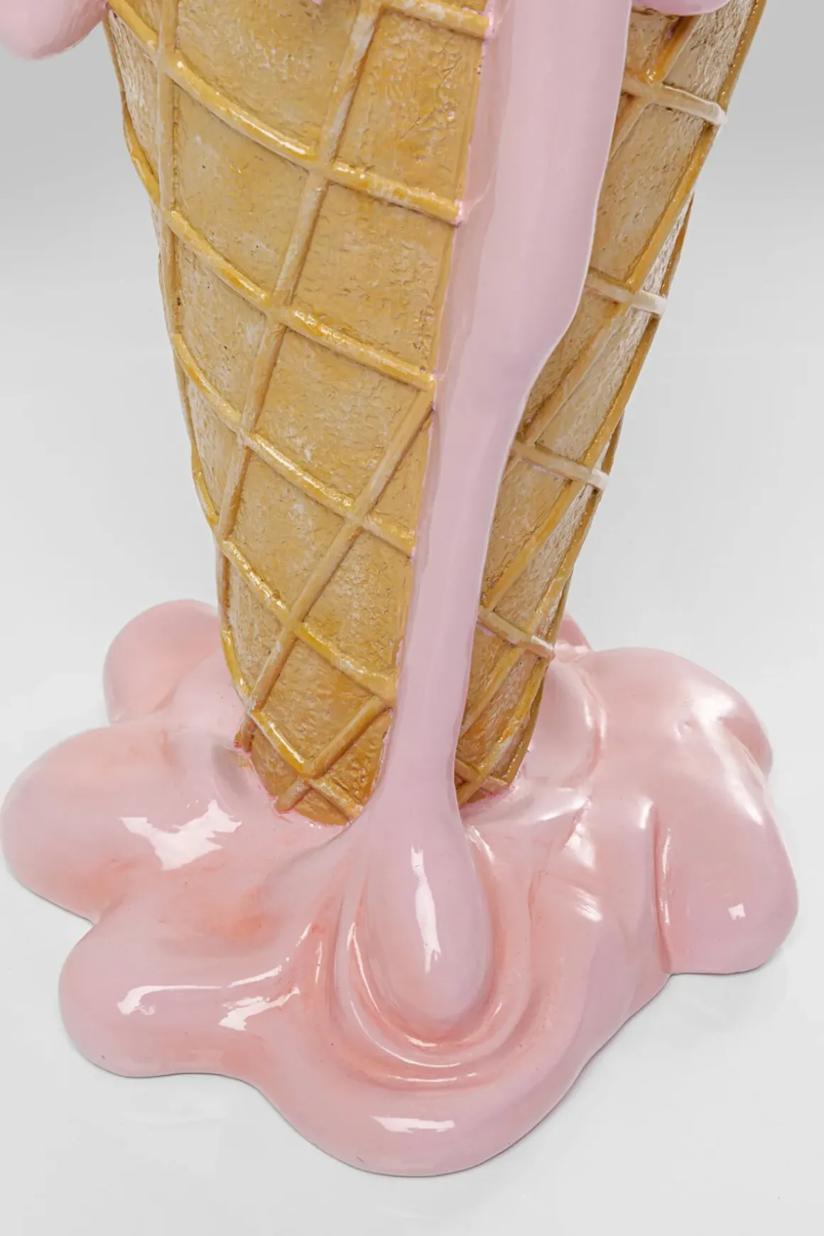Sidobord Icecream - Glass Ø60cm - KARE Design