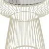 Sidobord Lisboa Cream Ø38cm - KARE Design