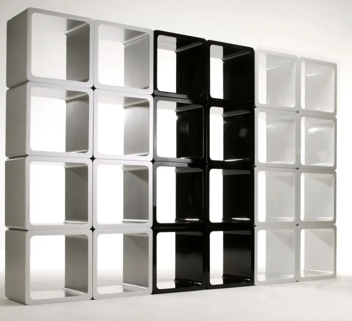 Sidobord Lounge Cube MDF Vit - KARE Design