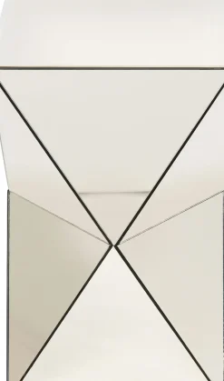 Sidobord Luxury Triangle - Champagnefärgat Spegelglas - KARE Design