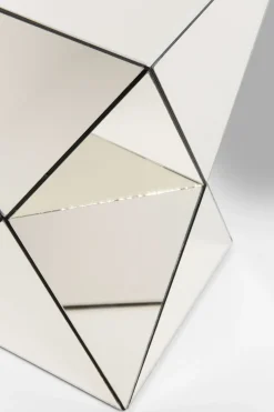 Sidobord Luxury Triangle - Champagnefärgat Spegelglas - KARE Design