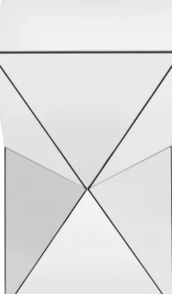 Sidobord Luxury Triangle - Spegelglas - KARE Design