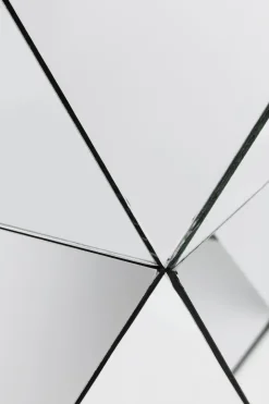 Sidobord Luxury Triangle - Spegelglas - KARE Design