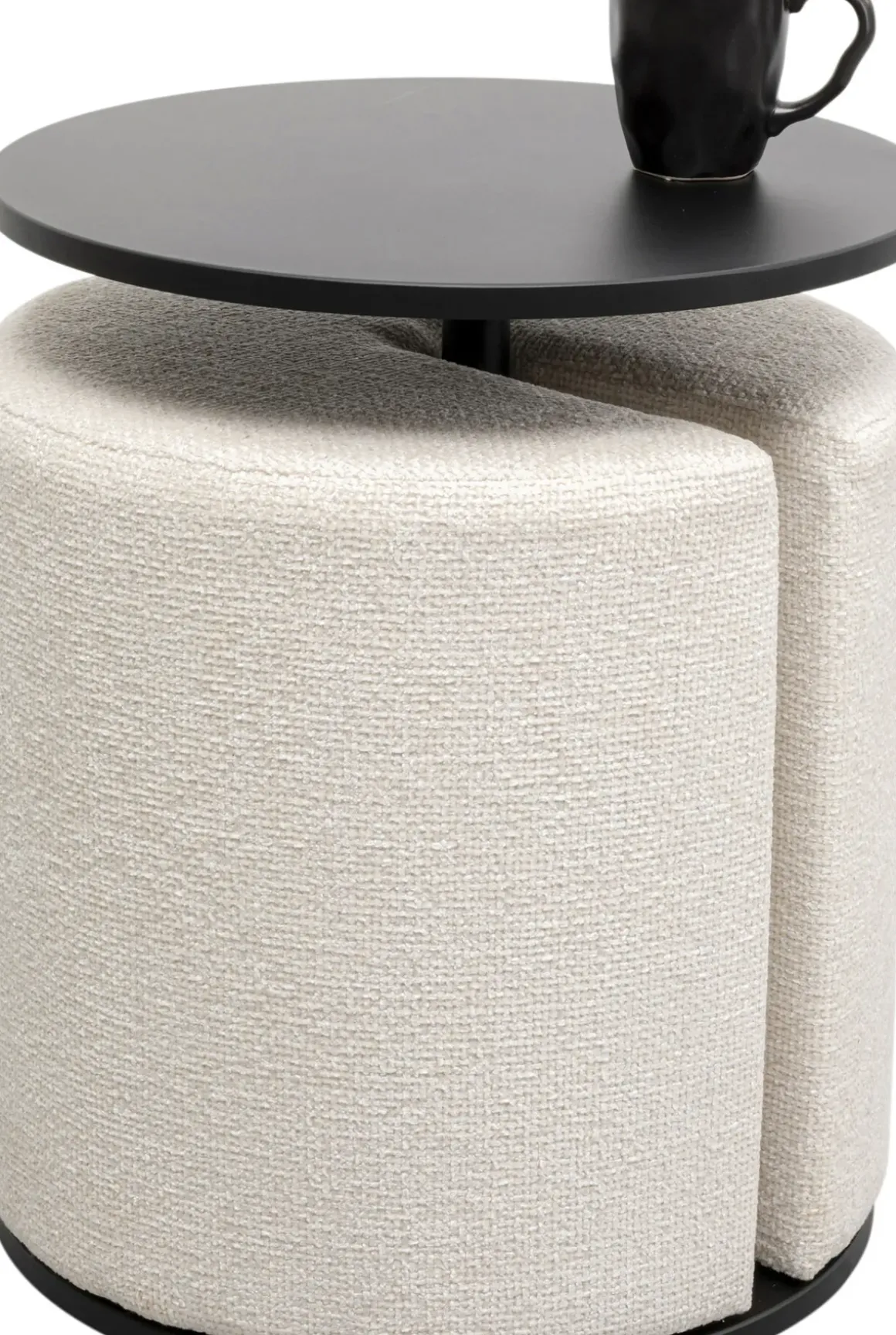Sidobord med Sittpuff Together (2-delar) - KARE Design