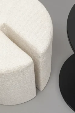Sidobord med Sittpuff Together (2-delar) - KARE Design