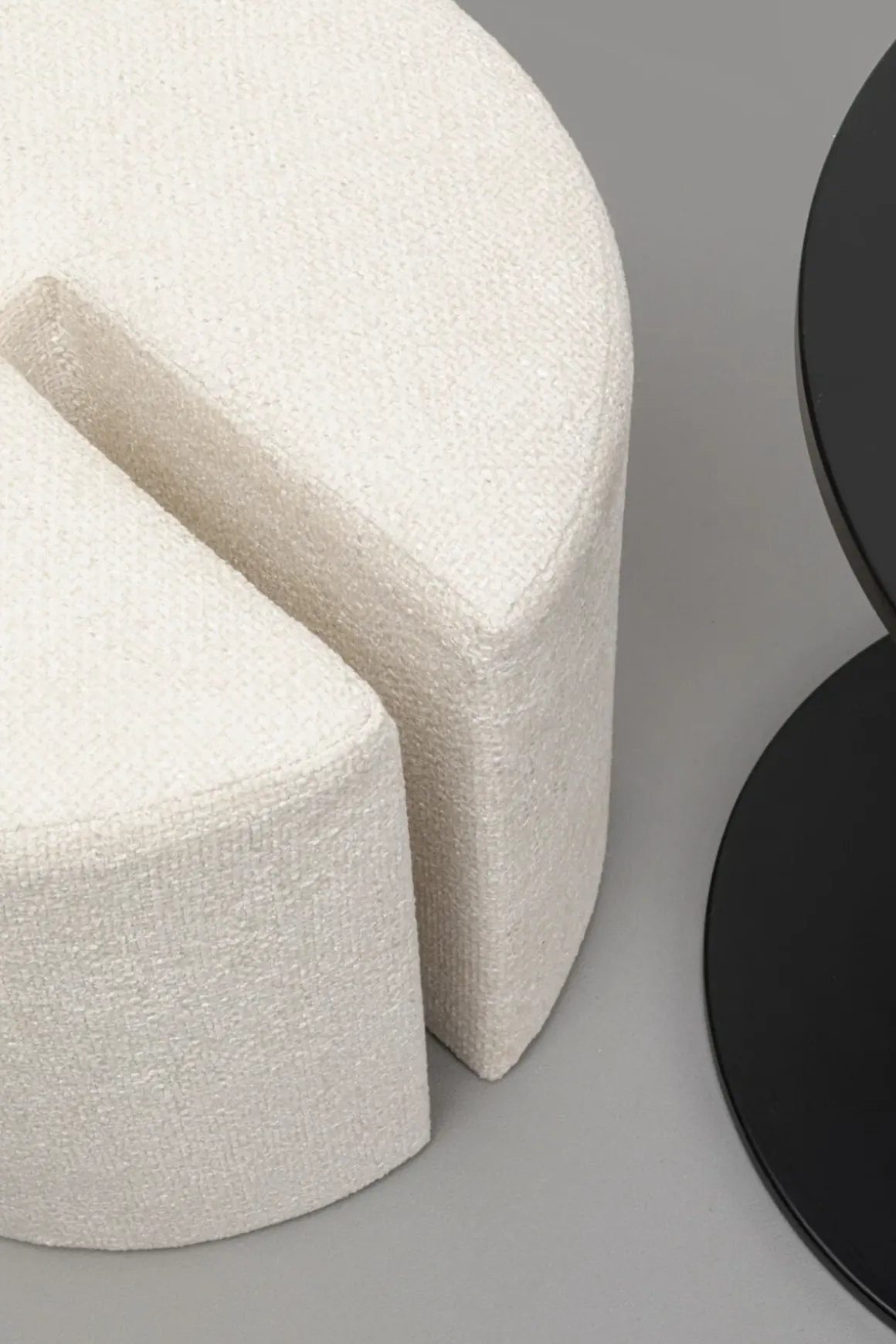 Sidobord med Sittpuff Together (2-delar) - KARE Design