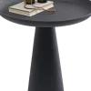 Sidobord Plateu Rund - Svart, Ø45cm - KARE Design