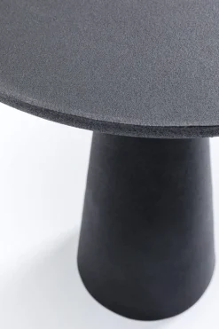 Sidobord Plateu Rund - Svart, Ø45cm - KARE Design