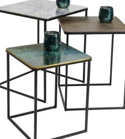 Sidobord Ray Square (3/Set) - KARE Design
