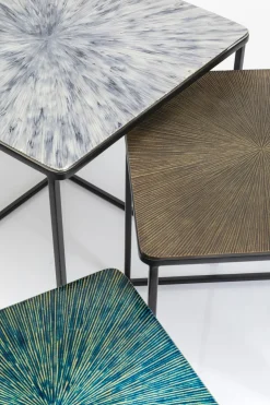 Sidobord Ray Square (3/Set) - KARE Design