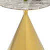 Sidobord Rita - Guld, Ø50cm - KARE Design