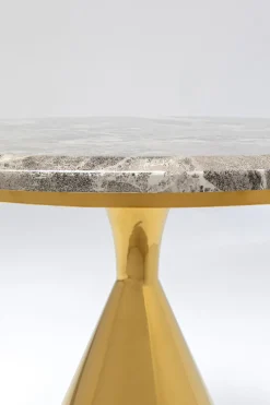 Sidobord Rita - Guld, Ø50cm - KARE Design
