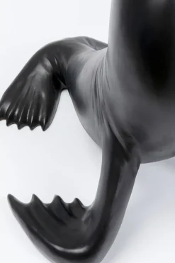 Sidobord Sea Lion - Sjölejon, Svart, Ø50cm - KARE Design