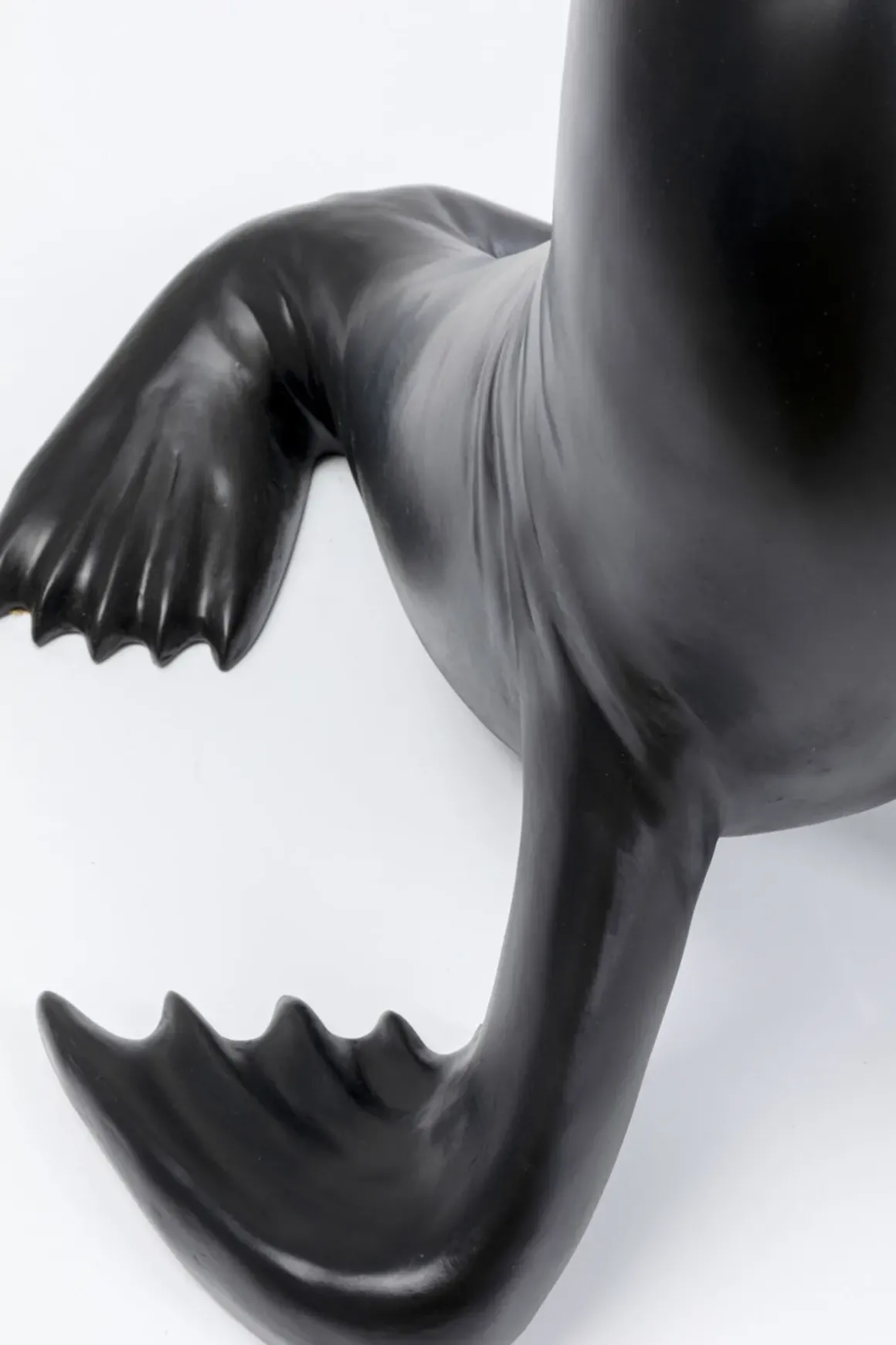Sidobord Sea Lion - Sjölejon, Svart, Ø50cm - KARE Design