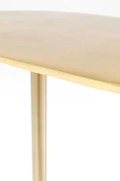Sidobord Slide - Mässing/Svart, 50x30cm - KARE Design