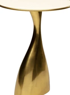 Sidobord Spacey - Guld, Ø36cm - KARE Design