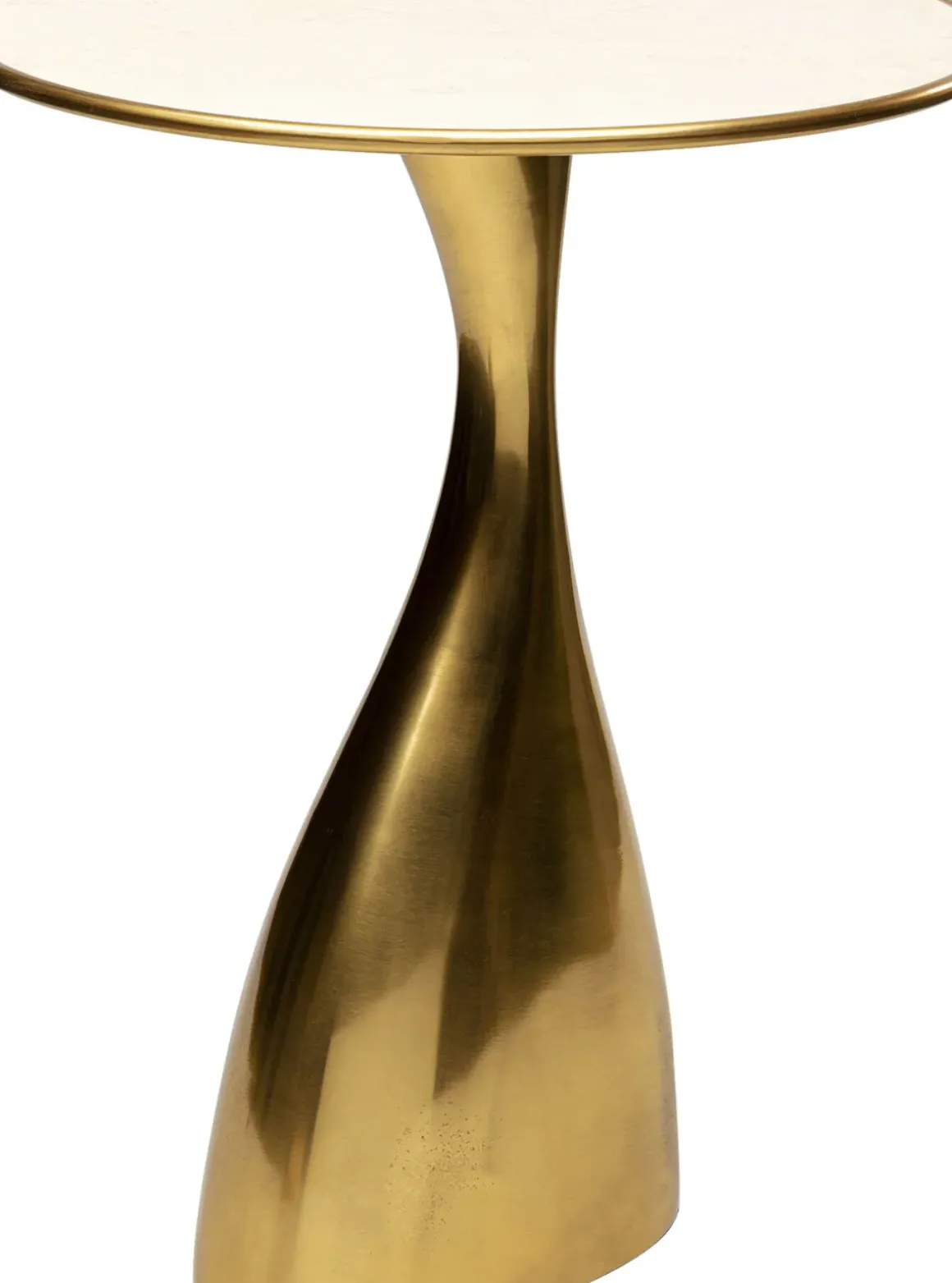 Sidobord Spacey - Guld, Ø36cm - KARE Design