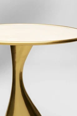 Sidobord Spacey - Guld, Ø36cm - KARE Design