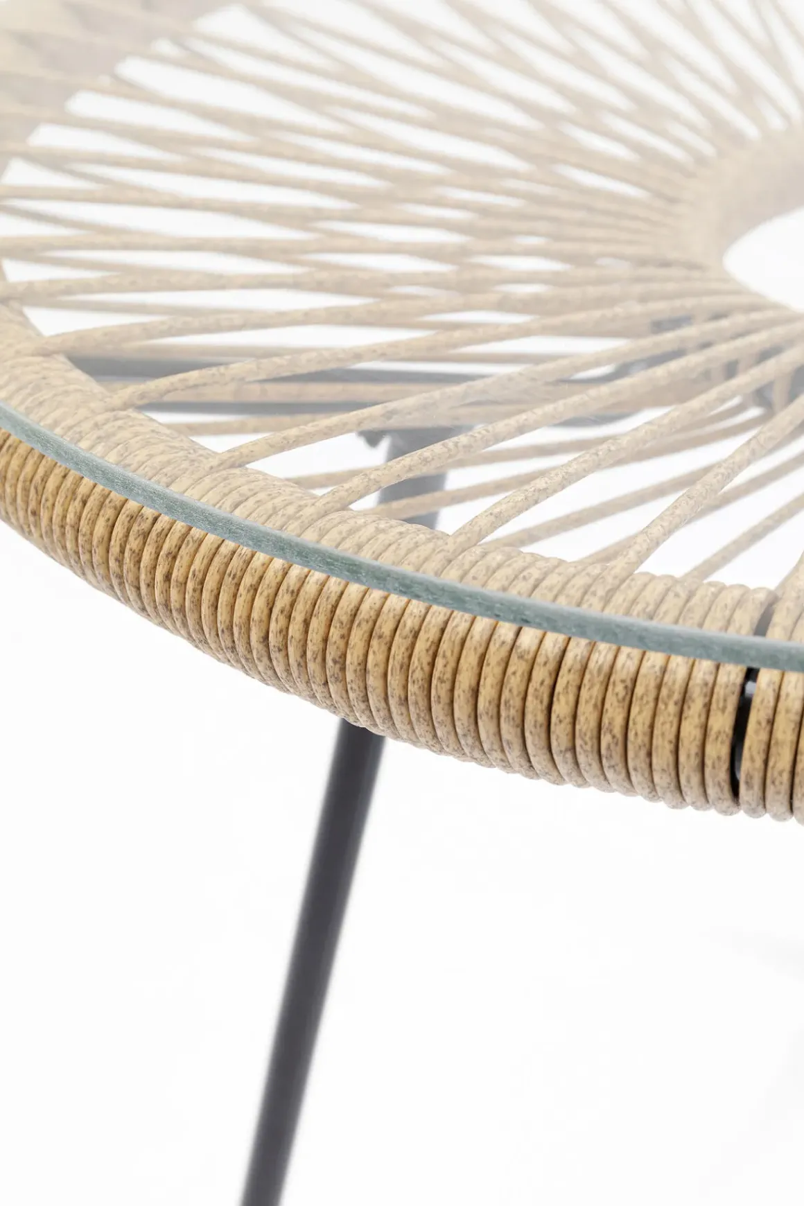 Sidobord Trädgård Acapulco - Natur Ø50cm - KARE Design