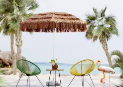 Sidobord Trädgård Acapulco - Natur Ø50cm - KARE Design