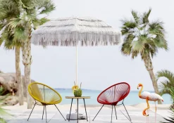 Sidobord Trädgård Acapulco - Natur Ø50cm - KARE Design