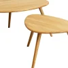 Sidobord Vigo - Set med 2 Bord i Ek - KARE Design