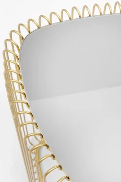 Sidobord Wire Triangle - Guld, 2-set - KARE Design