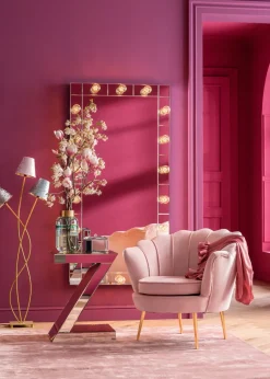 Sidobord Z Luxury - Champangefärgat Spegelglas - KARE Design