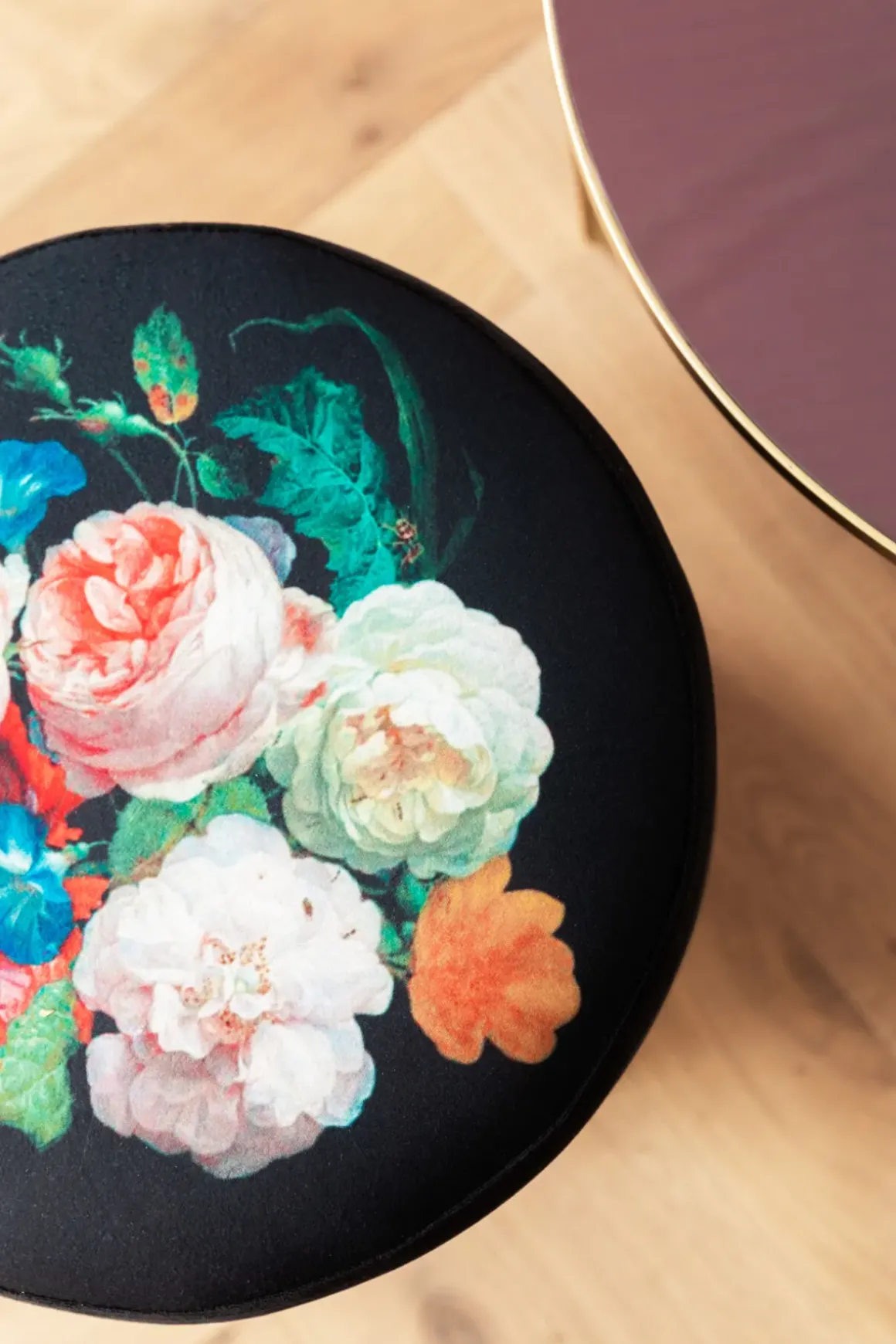 Sittpuff Cherry - Blossom Ø35cm - KARE Design
