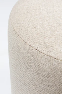 Sittpuff Cherry - Creme/Svart Ø36cm - KARE Design