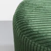 Sittpuff Cherry - Mörkgrön/Mässing, Ø35cm - KARE Design