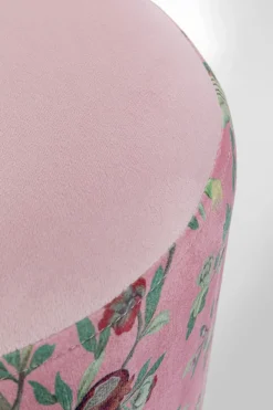 Sittpuff Cherry Peacock - Påfågelmotiv/Mässing 32cm - KARE Design